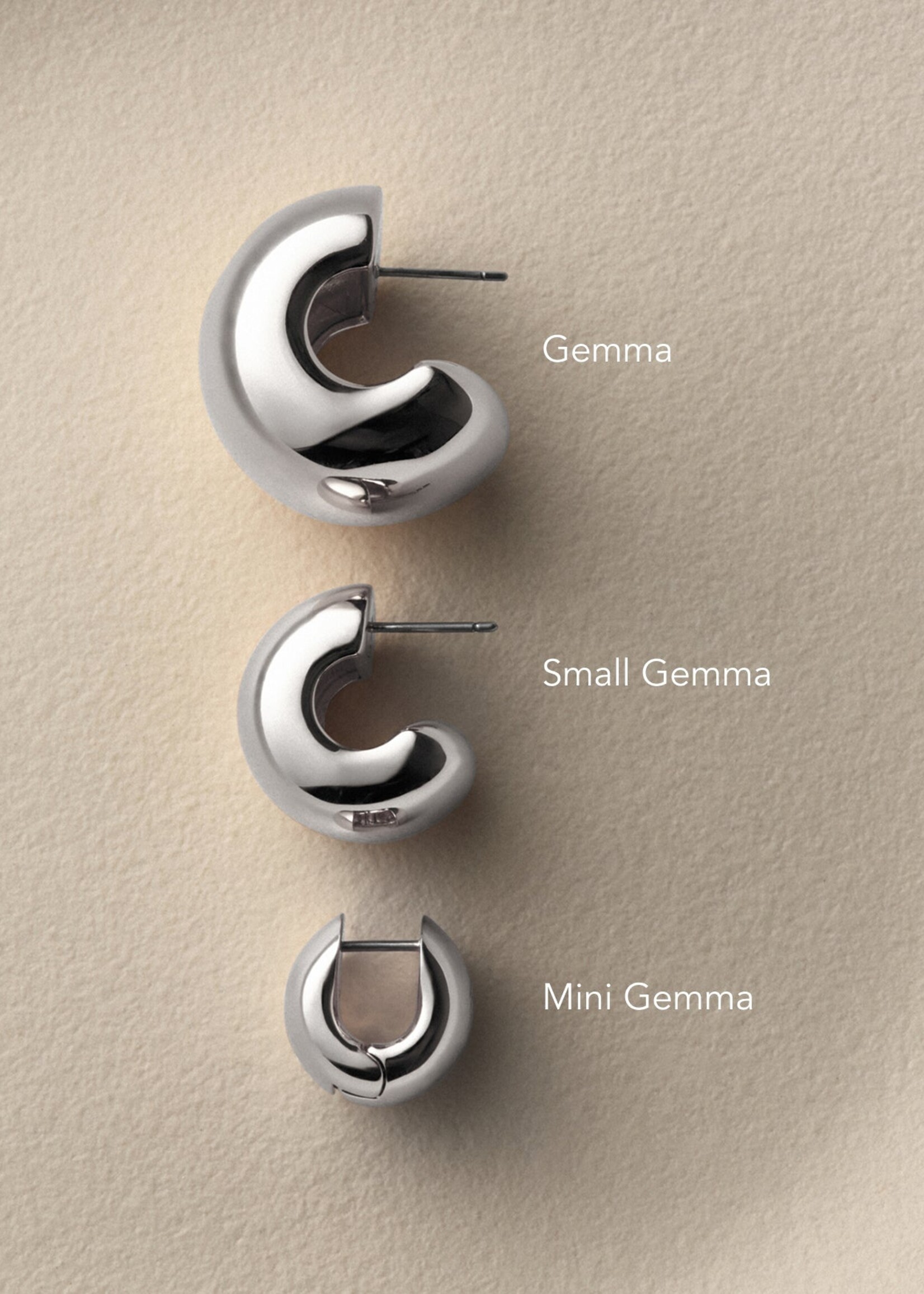 JENNYBIRD GEMMA HOOPS