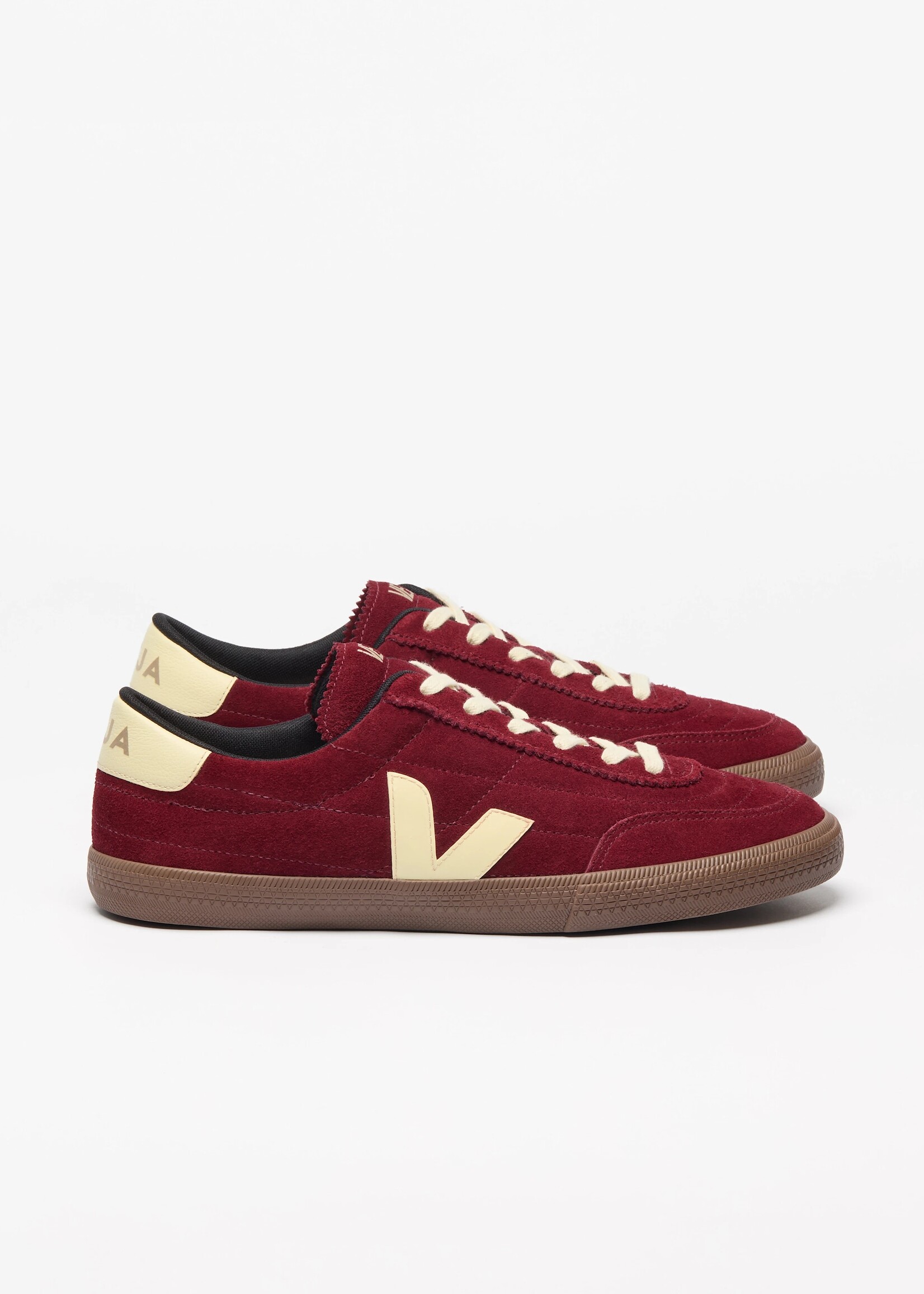 VEJA PANEKA SUEDE GRENAT