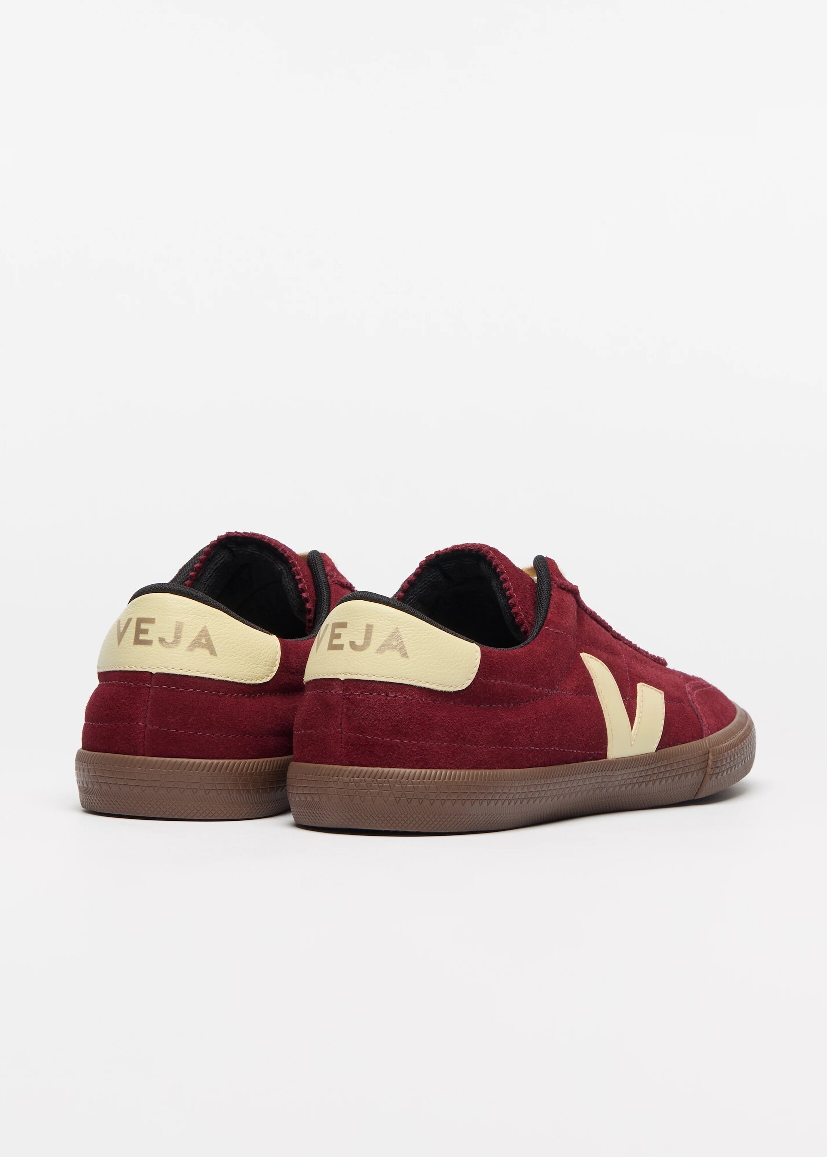 VEJA PANEKA SUEDE GRENAT