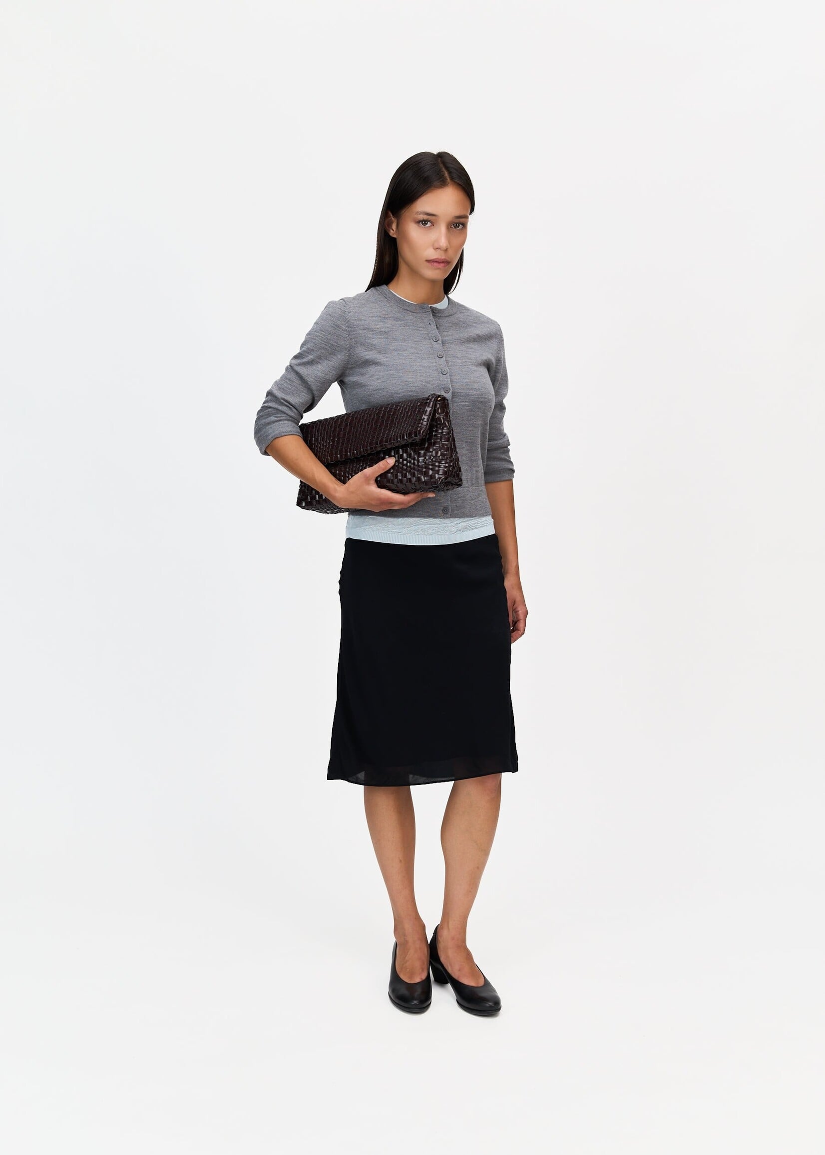 ARLENE BRAIDED RAW STRUCTURE BAG