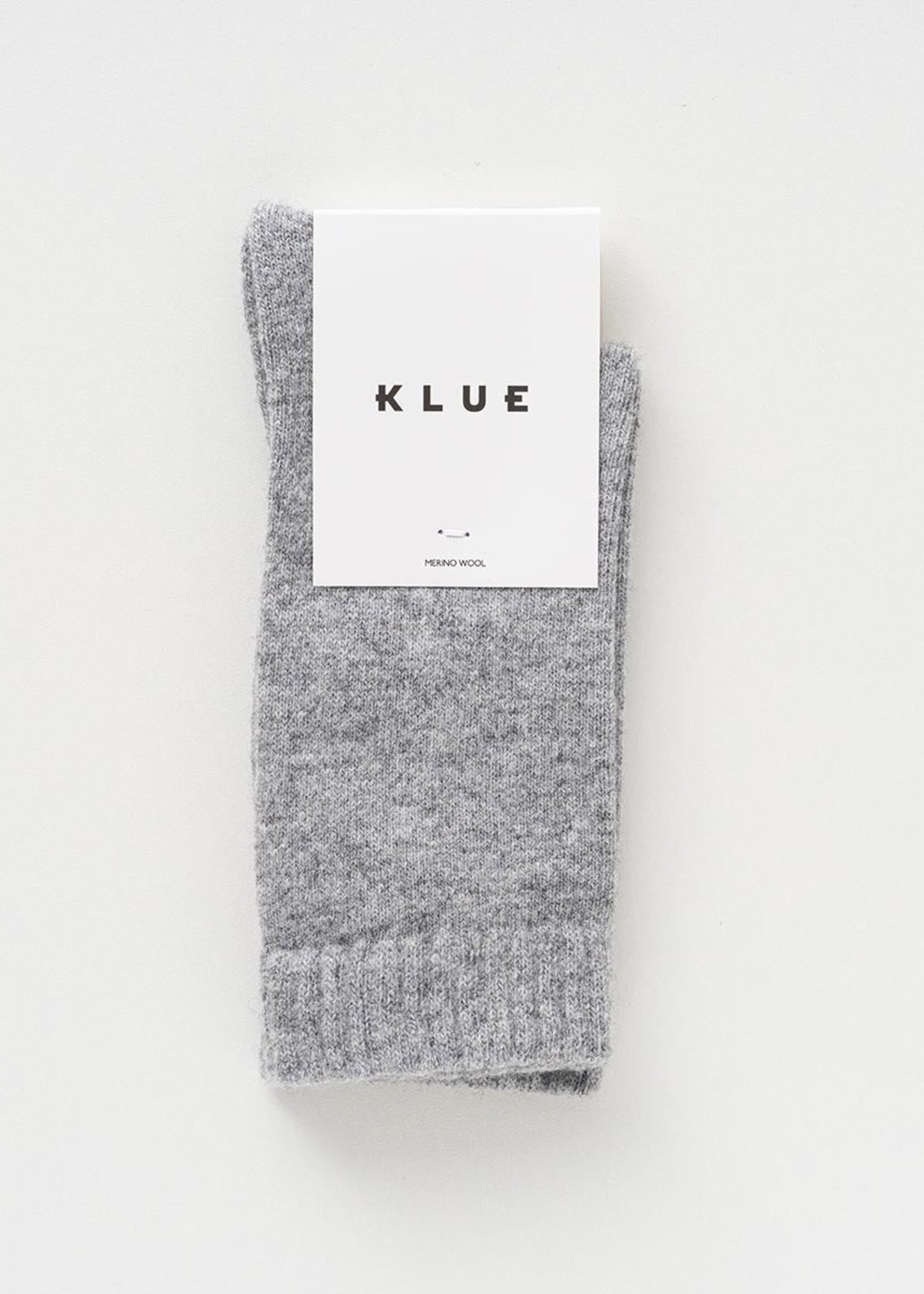 KLUE SOLID MERINO WOOL SOCKS