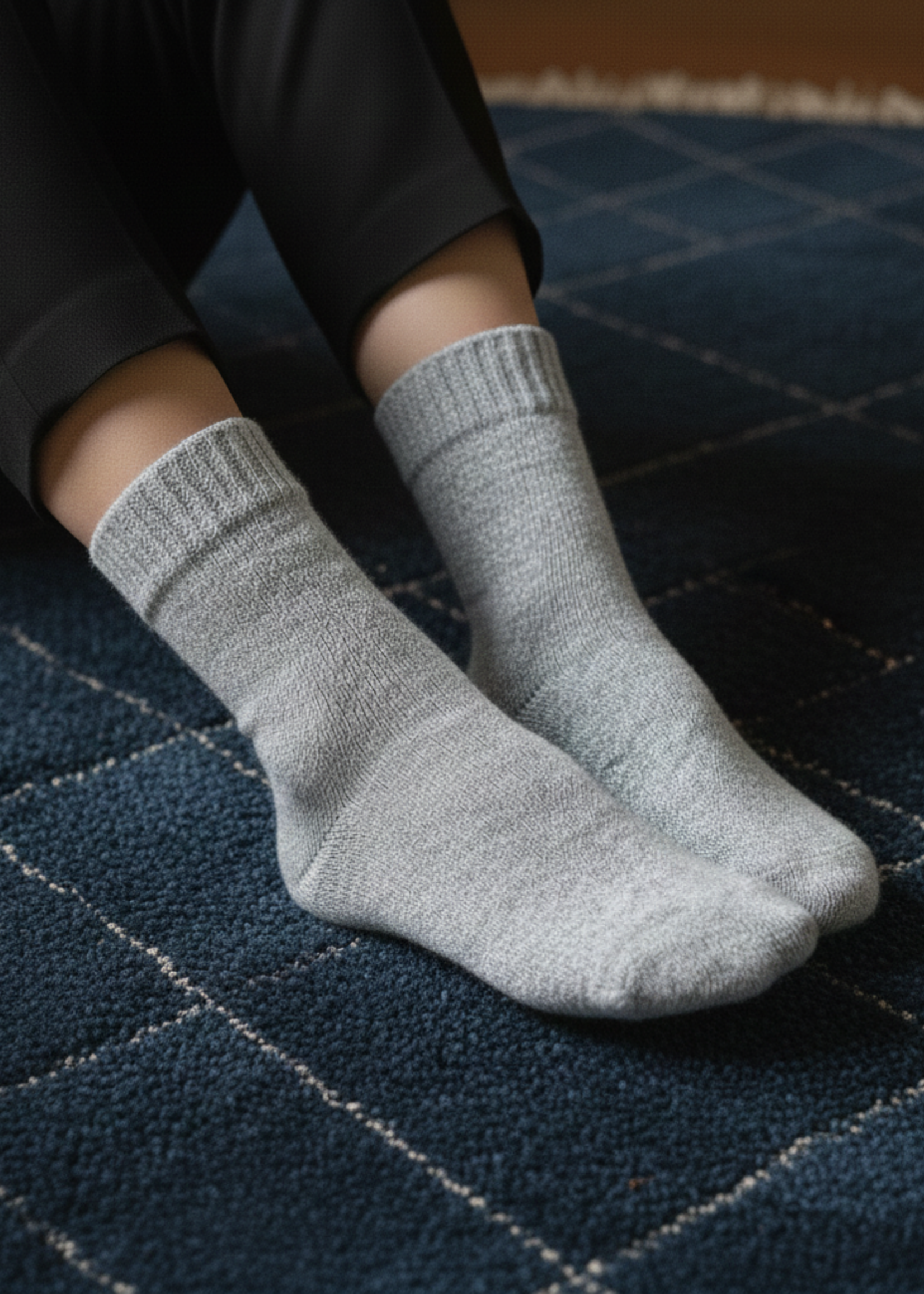 KLUE SOLID MERINO WOOL SOCKS