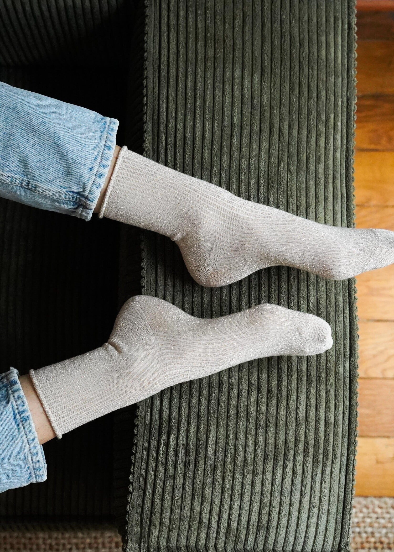KLUE LUREX GLITTER SOCKS