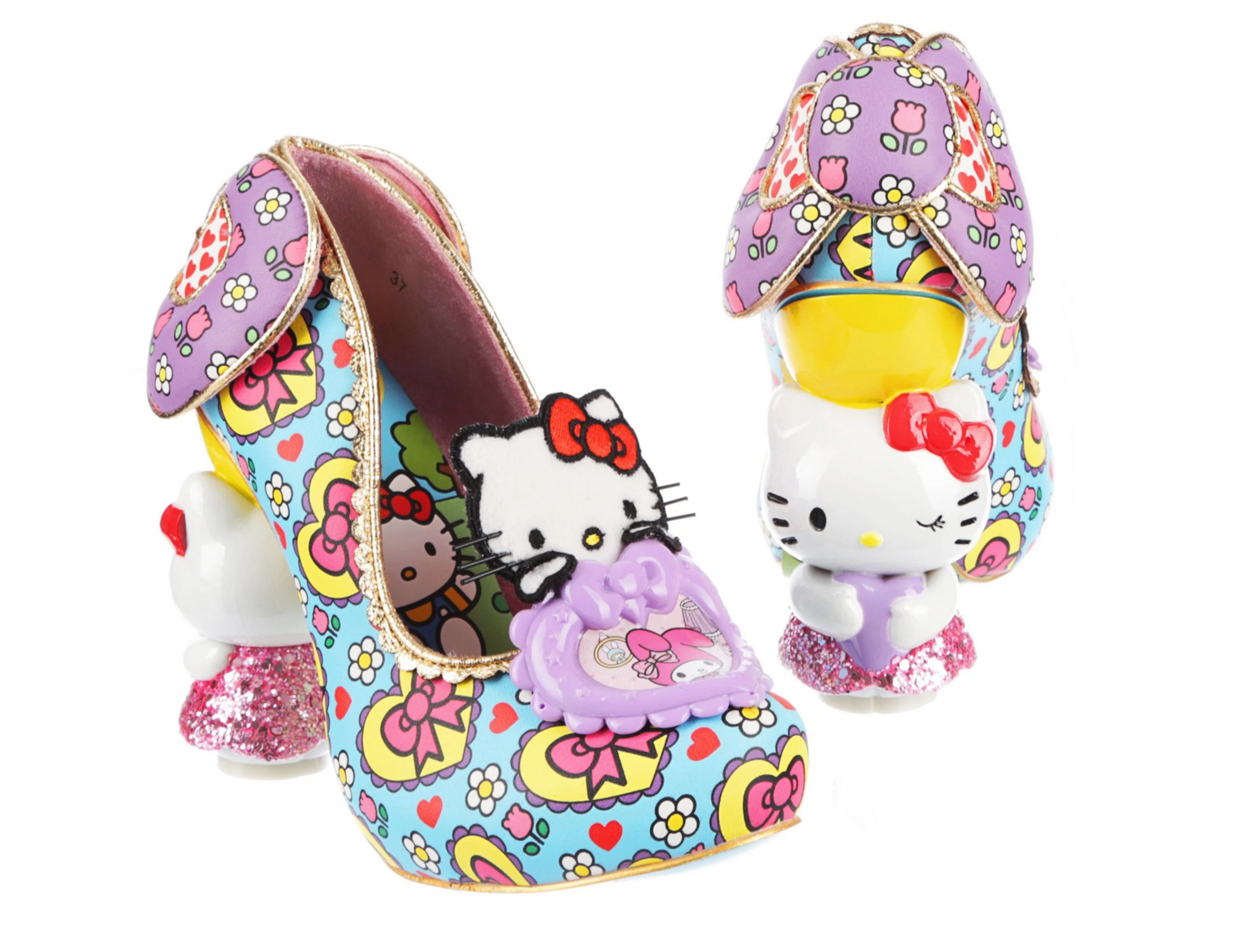 Irregular Choice - Star of the Show Blue - Hello Kitty and Friends
