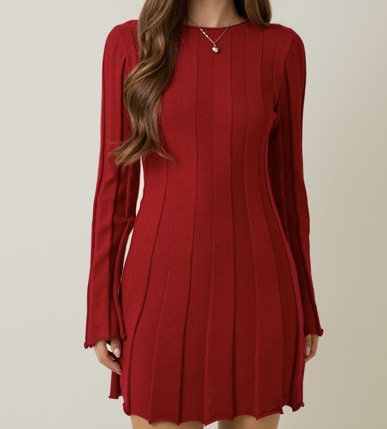 Warming Up to You" Sweater Dress - Virtue Boutique