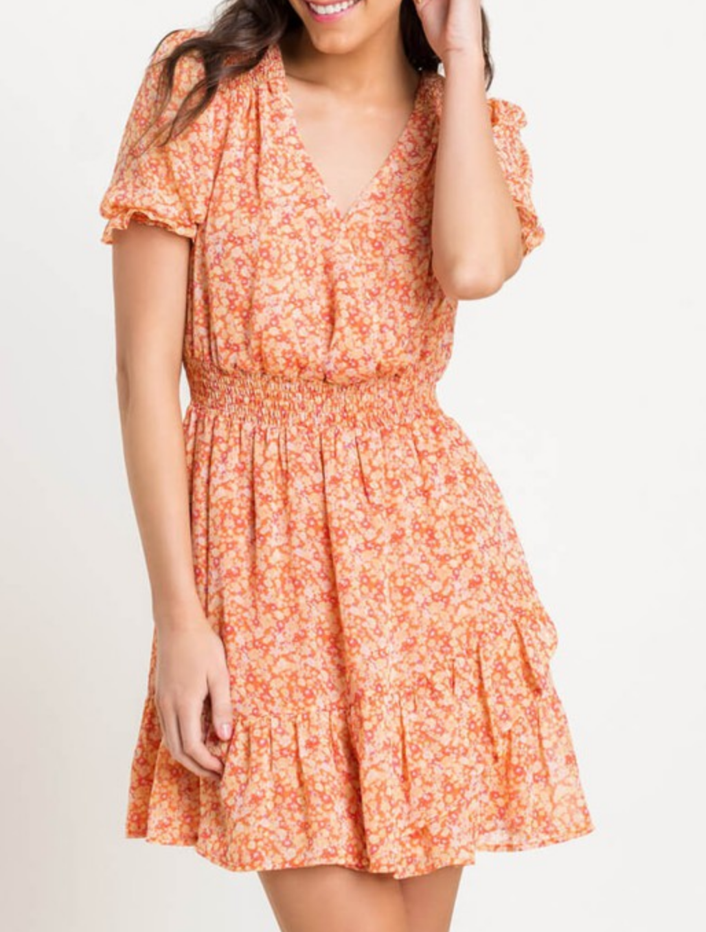 Lush Everything Will Be Bouquet Dress