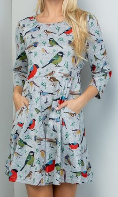 LA Soul "Winging It" Sweater Dress