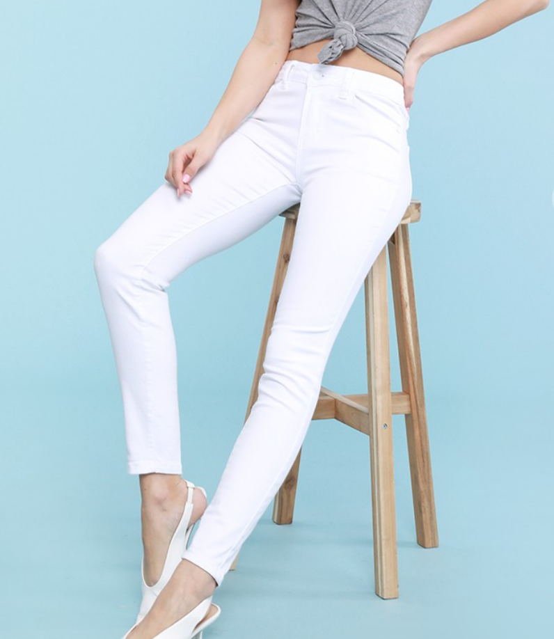 Judy Blue Friday White Lights Jeans