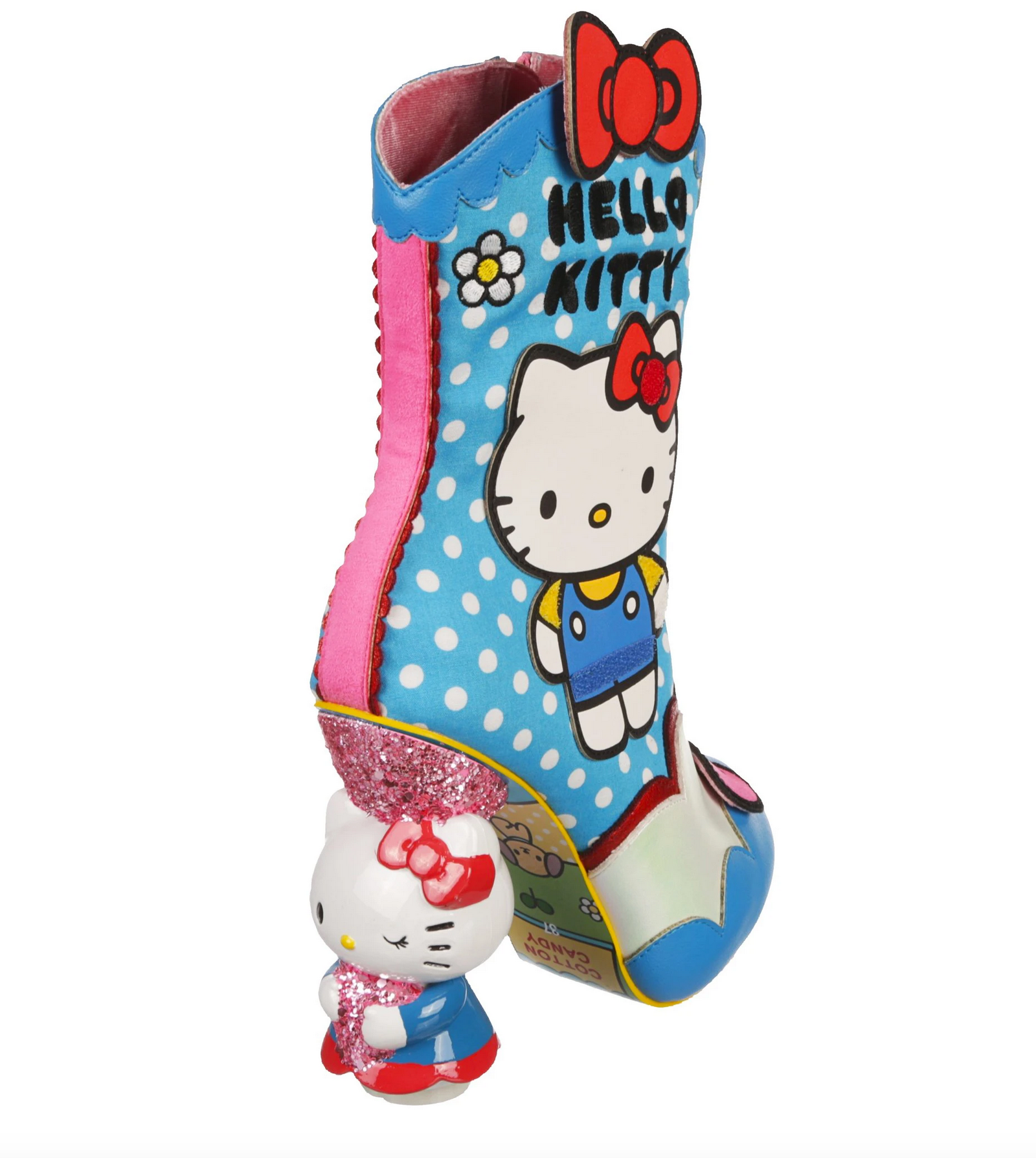 irregular choice star of the show hello kitty character heel black - Lovely  Boutique