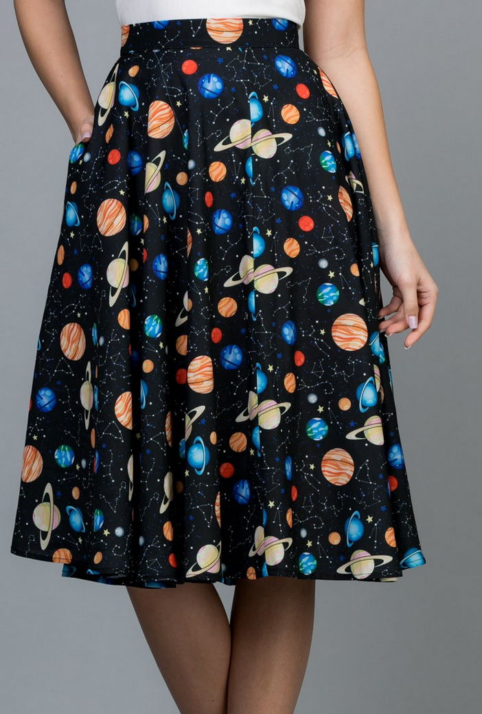 LA Soul In Orbit Flowy Skirt