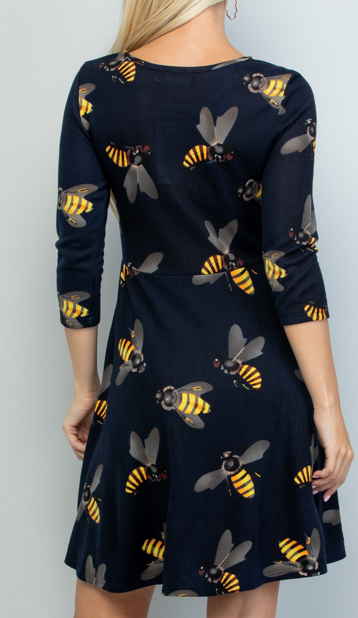 LA Soul "Bee-You-tiful" Sweater Dress