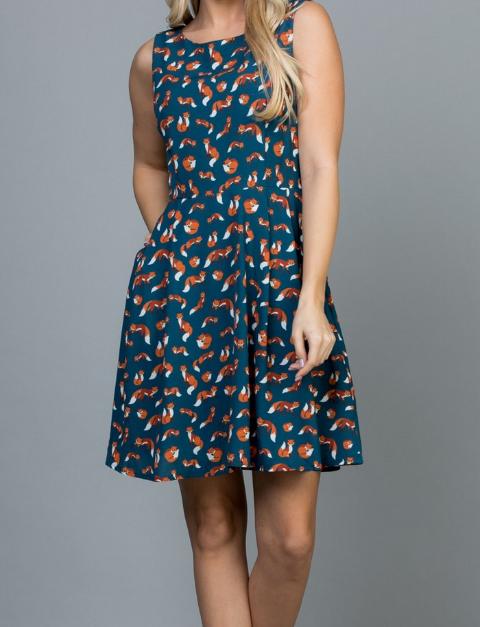 LA Soul "Keep it Foxy (Wah Wah)" LA Soul Print Dress