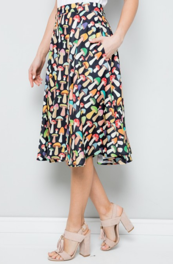 LA Soul Marvelous Mushroom Skirt