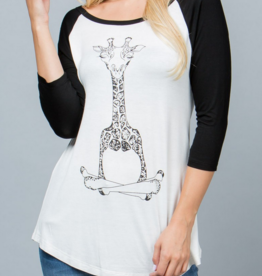 LA Soul Gentle Giraffe Baseball T-Shirt