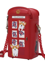 Vendula London Cats and Corgis Telephone Box – Taste Of Britain