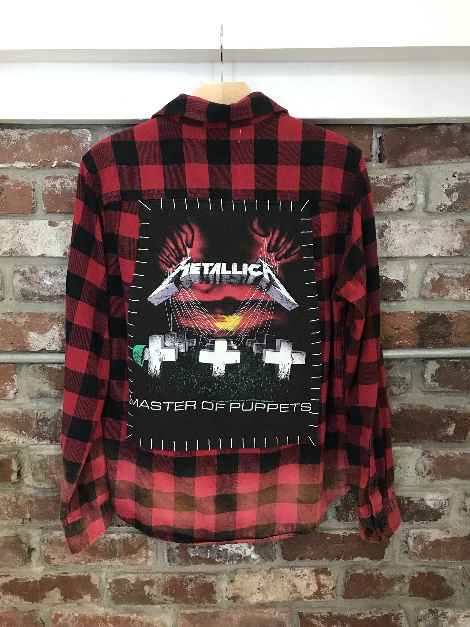 Band Camper "Metallica" Flannel Virtue Boutique