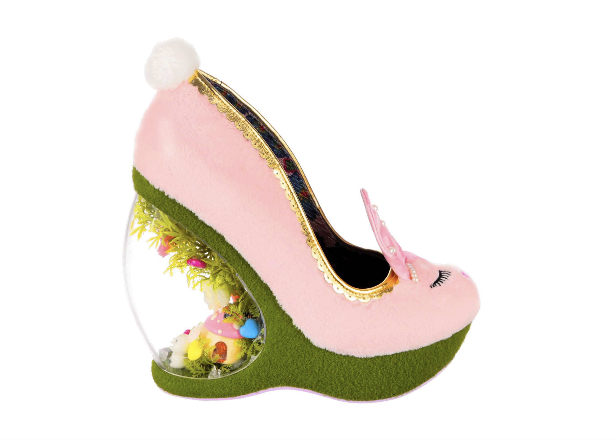 Irregular Choice Hop 2 It 4 Womens Shoes Pale Pink : : Fashion