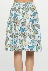 LA Soul Fly The Coop A-Line LA Soul Print Skirt