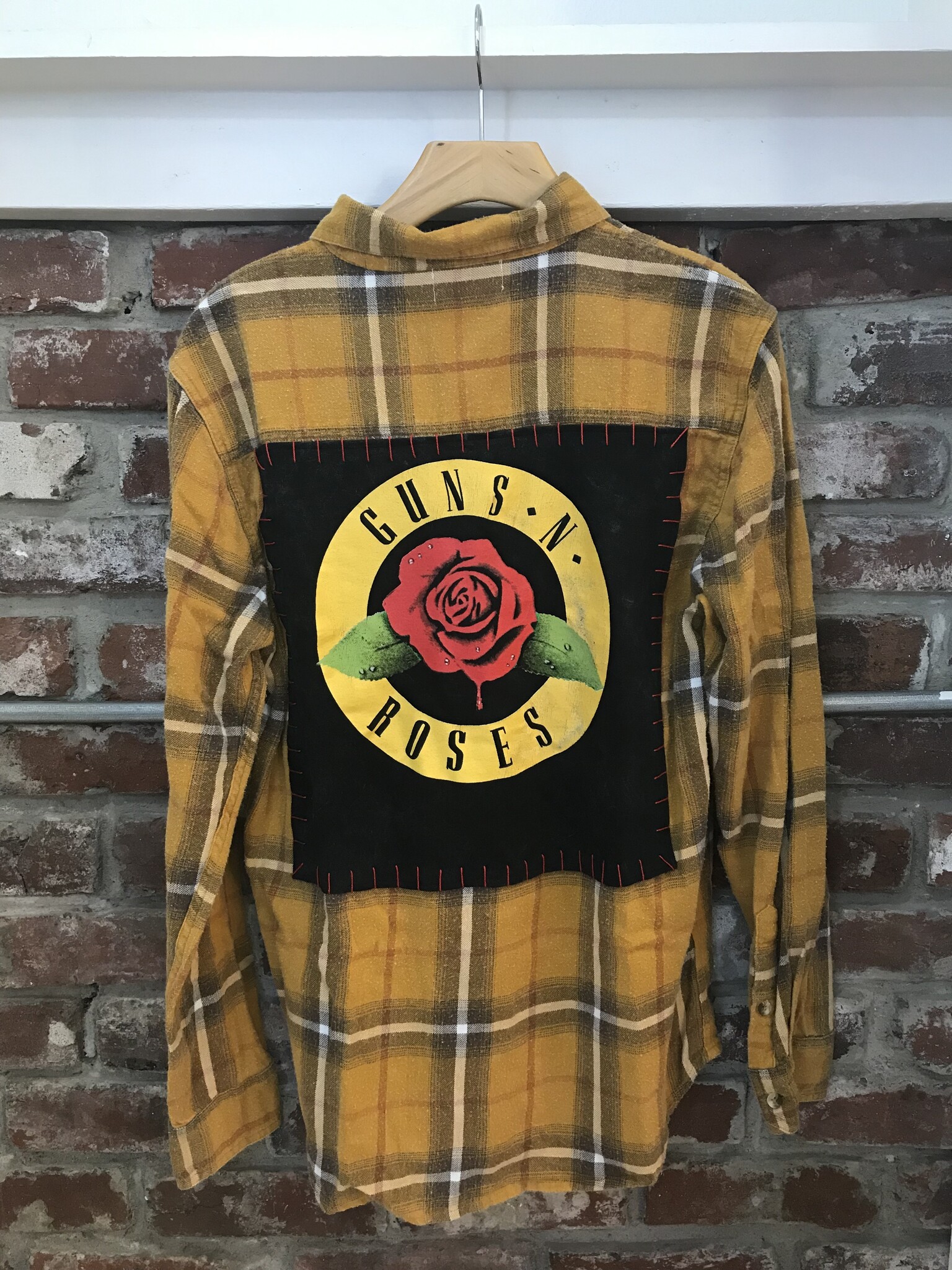 Band Camper "Guns N' Roses" Flannel Virtue Boutique