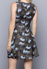 LA Soul Loths of Sloths LA Soul Print Dress