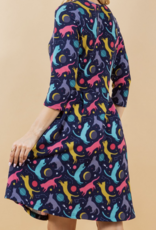 LA Soul "Feline Fine" Sweater Dress