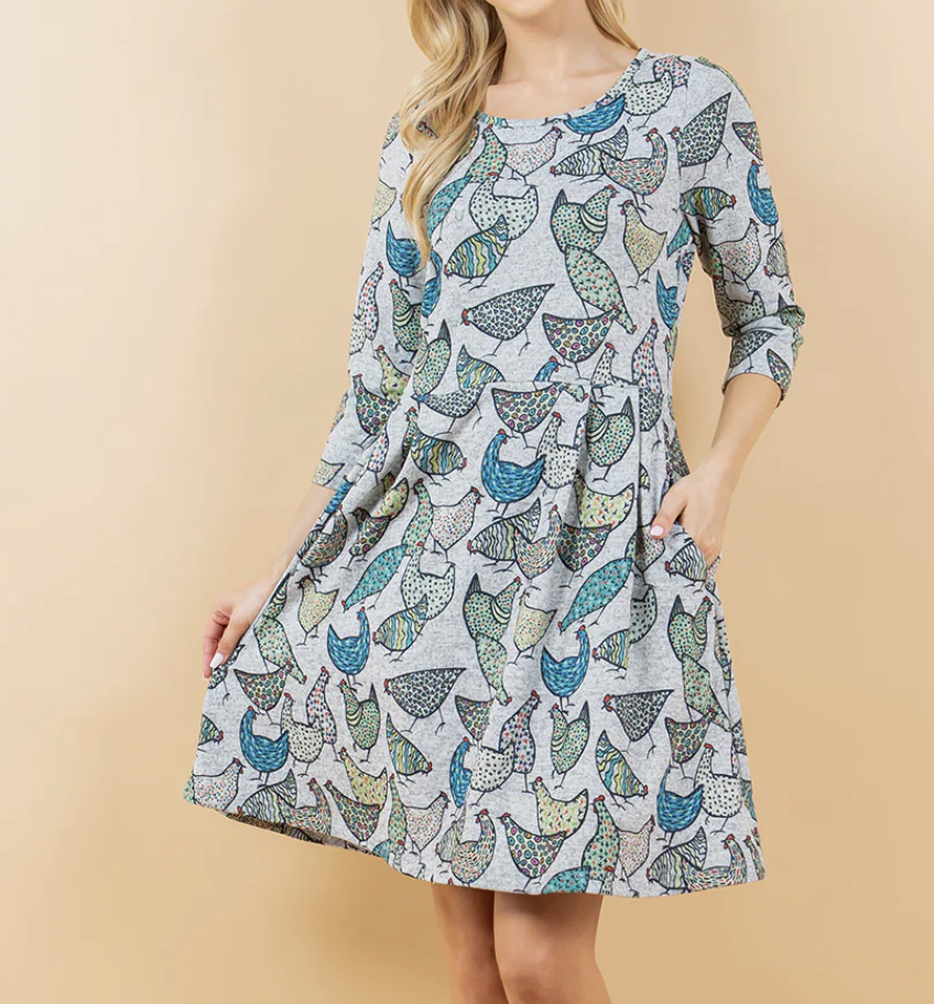 LA Soul "Fly The Coop" Sweater Dress