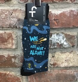 Foot Traffic Foot Traffic We Are Not Alone Men's Socks