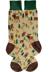 Foot Traffic Foot Traffic Men's Woodland Creatures Socks