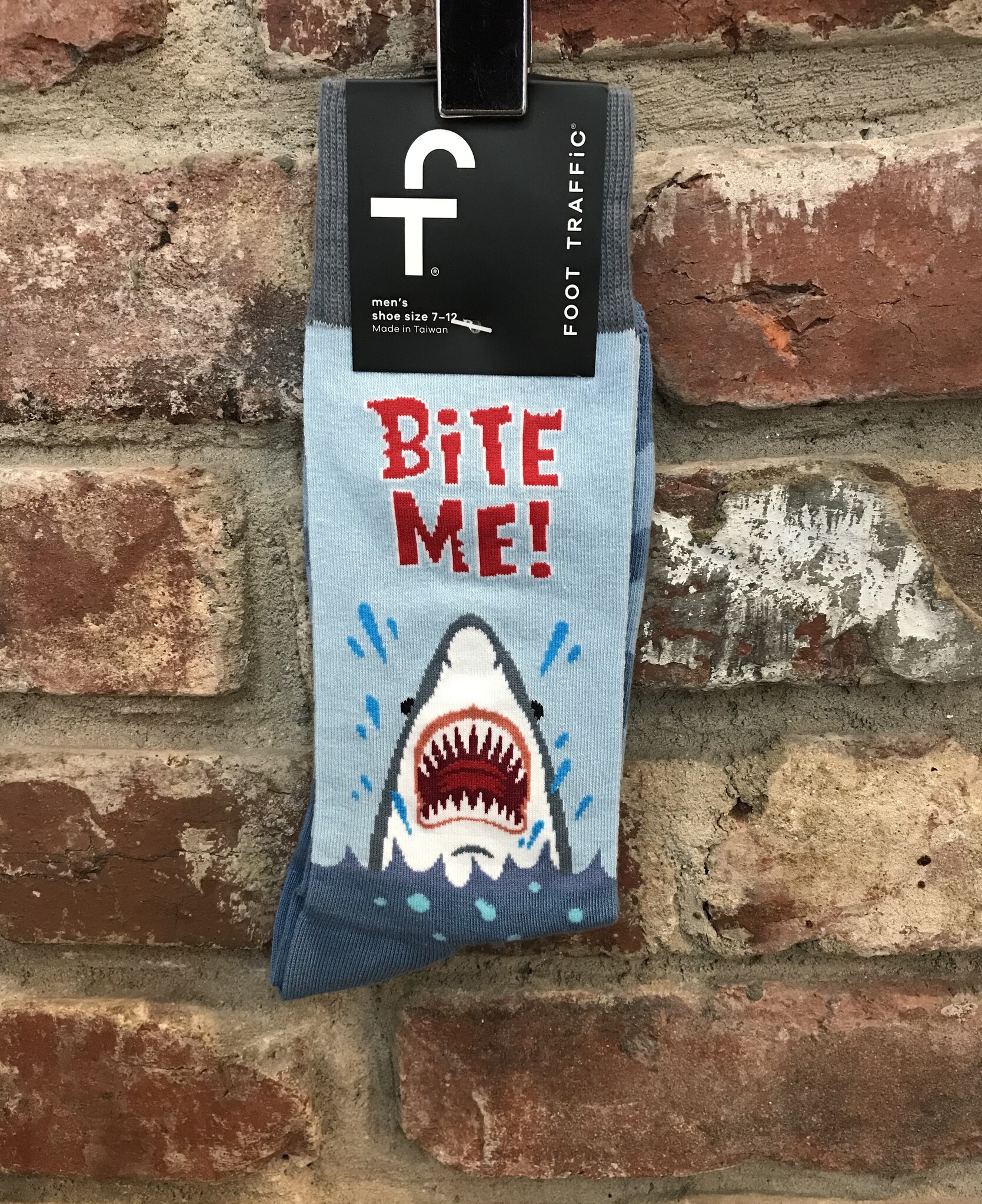 Foot Traffic Foot Traffic "Bite Me" Men's Socks