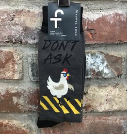 Foot Traffic Foot Traffic "Don't Ask" Men's Socks