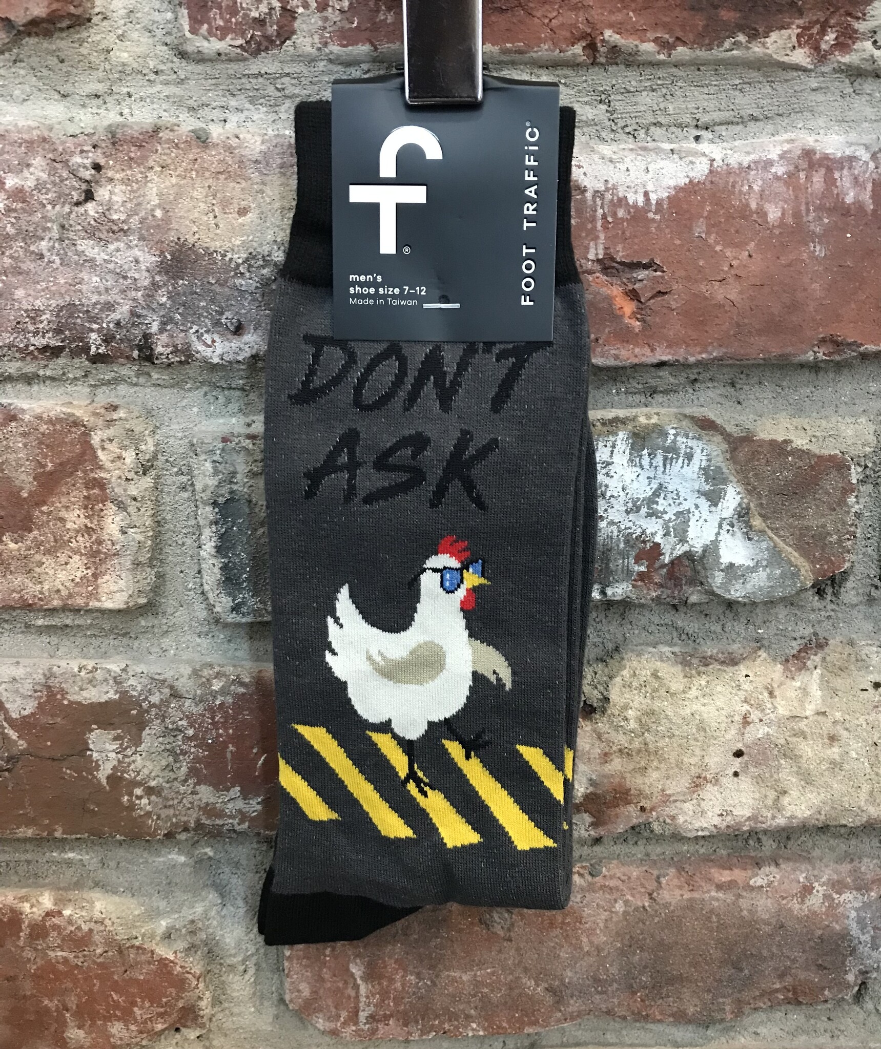 Foot Traffic Foot Traffic "Don't Ask" Men's Socks