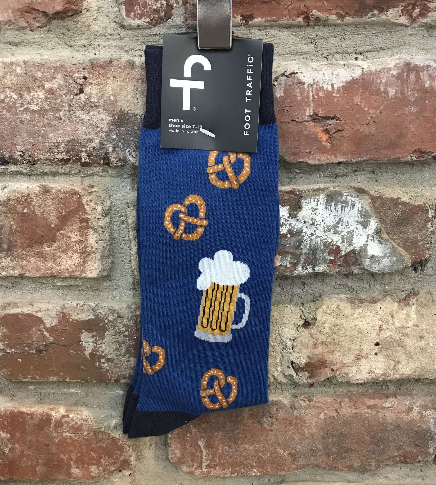 Foot Traffic Foot Traffic Beer & Pretzels Men's Socks