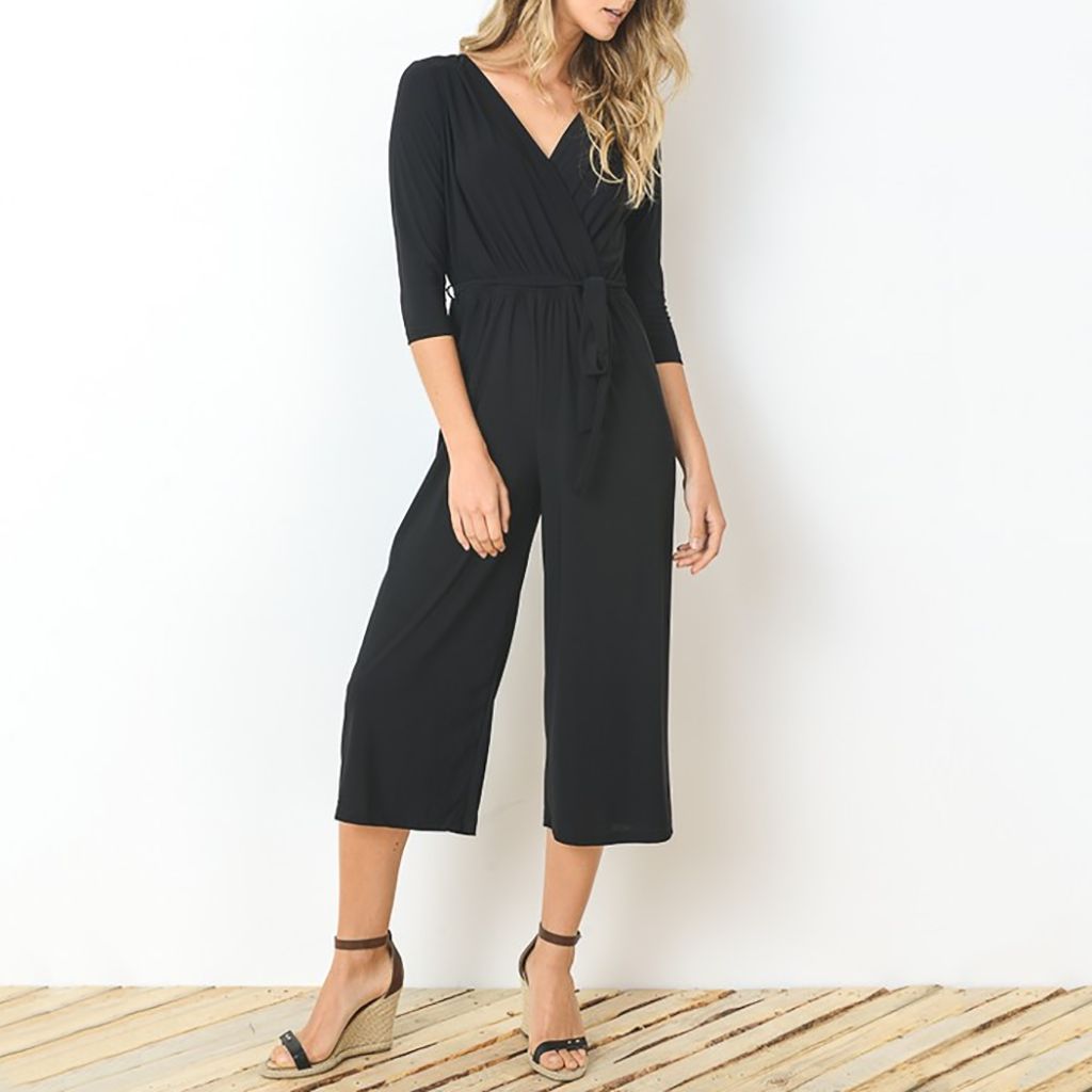 gilli faux wrap dress