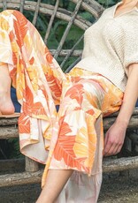 Illa Illa "Tropical Sherbert" Print Wide Leg Pants