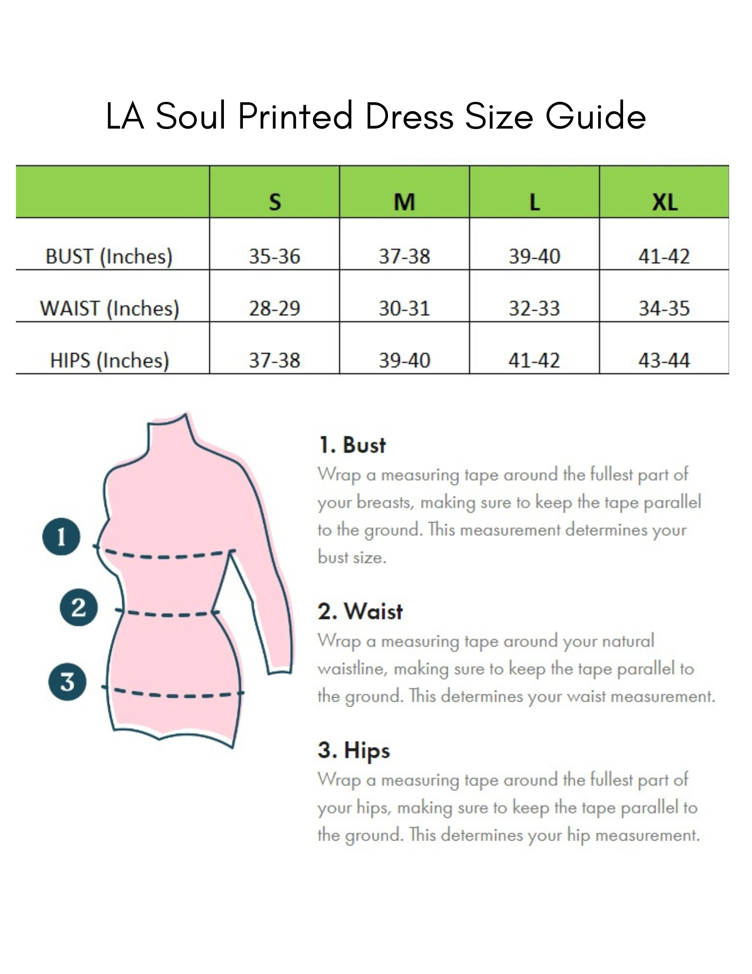 LA Soul "Worth a Thousand Words" Dress