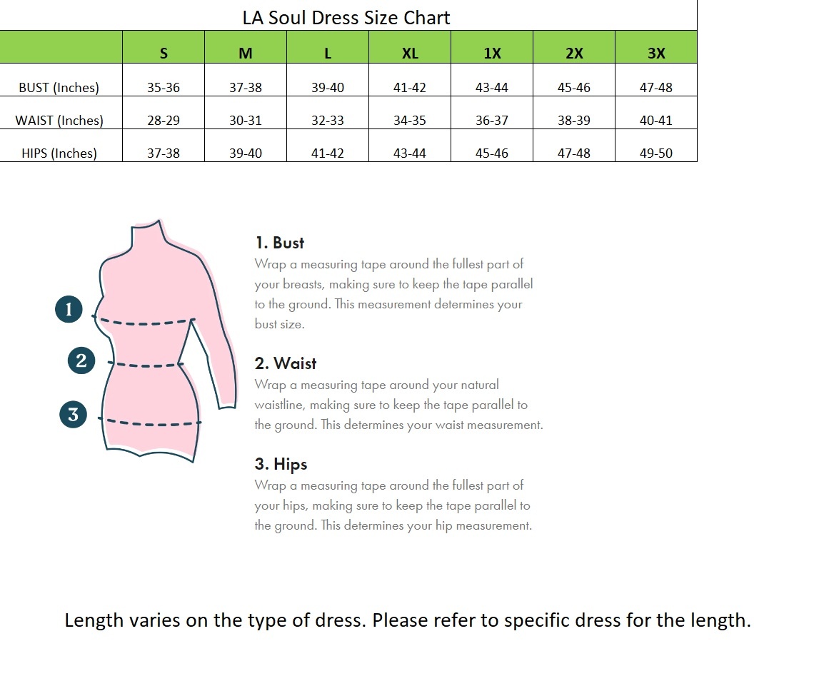 LA Soul "Winging It" Sweater Dress