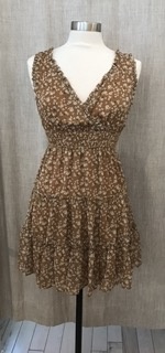 Storia "Ruffled Dreams" Ruffle Mini Dress