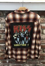 Band Camper Band Camper  "Kiss" Flannel