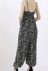 Storia "The Darkest Flower" Ankle Tie Jumpsuit