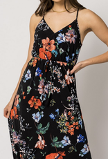 Gilli "Florally Fun" V Neck Floral Dress