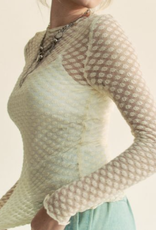 Davi&Dani "Seeing Spots" Mesh Top