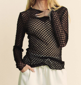 Davi&Dani "Seeing Spots" Mesh Top