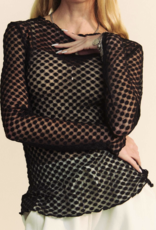 Davi&Dani "Seeing Spots" Mesh Plus Top