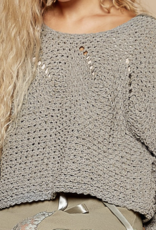 POL "I'll Bundle Up 4 Ya" Chenille Sweater Multiple Colors