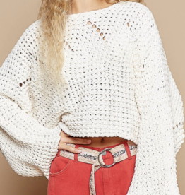 POL "I'll Bundle Up 4 Ya" Chenille Sweater Multiple Colors