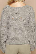 POL "I'll Bundle Up 4 Ya" Chenille Sweater Multiple Colors