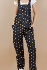 LA Soul "Let's Bee Friends" Corduroy Plus Overalls