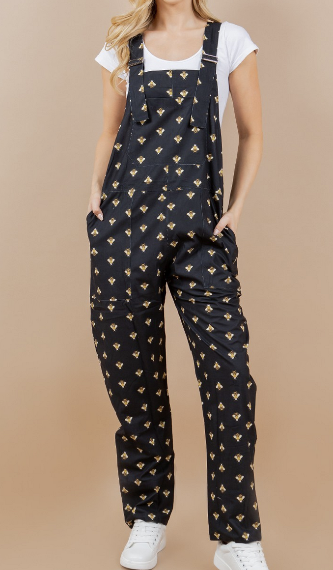 LA Soul "Let's Bee Friends" Corduroy Plus Overalls
