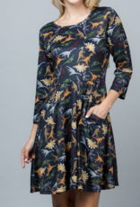 LA Soul "Dino-Mite" Sweater Dress