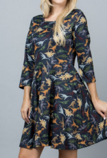 LA Soul "Dino-Mite" Sweater Dress